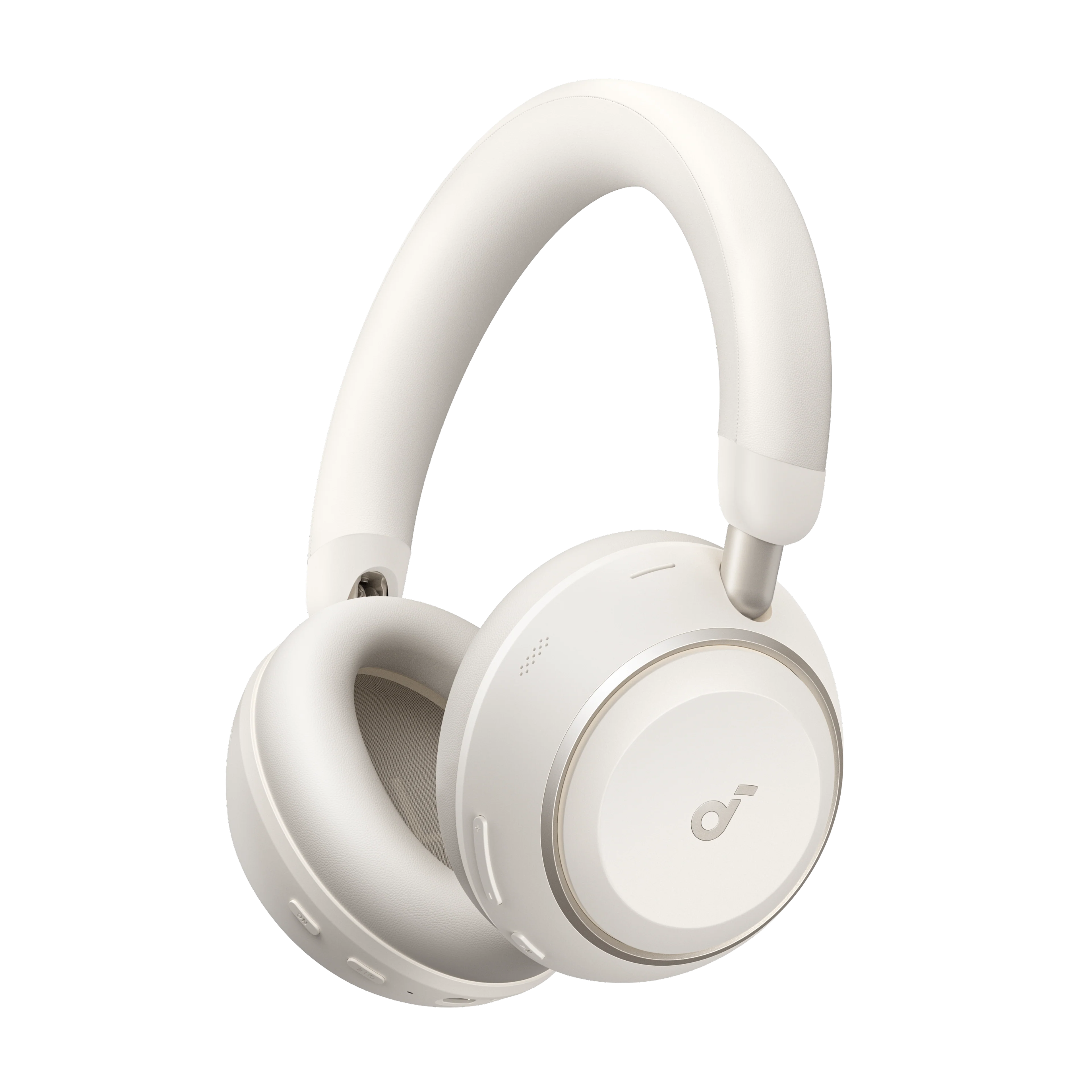 Anker Soundcore - Foldable Headphones - Space 2 - Bluetooth - Over-ear - Microphone - White - Noise reduction - Wireless