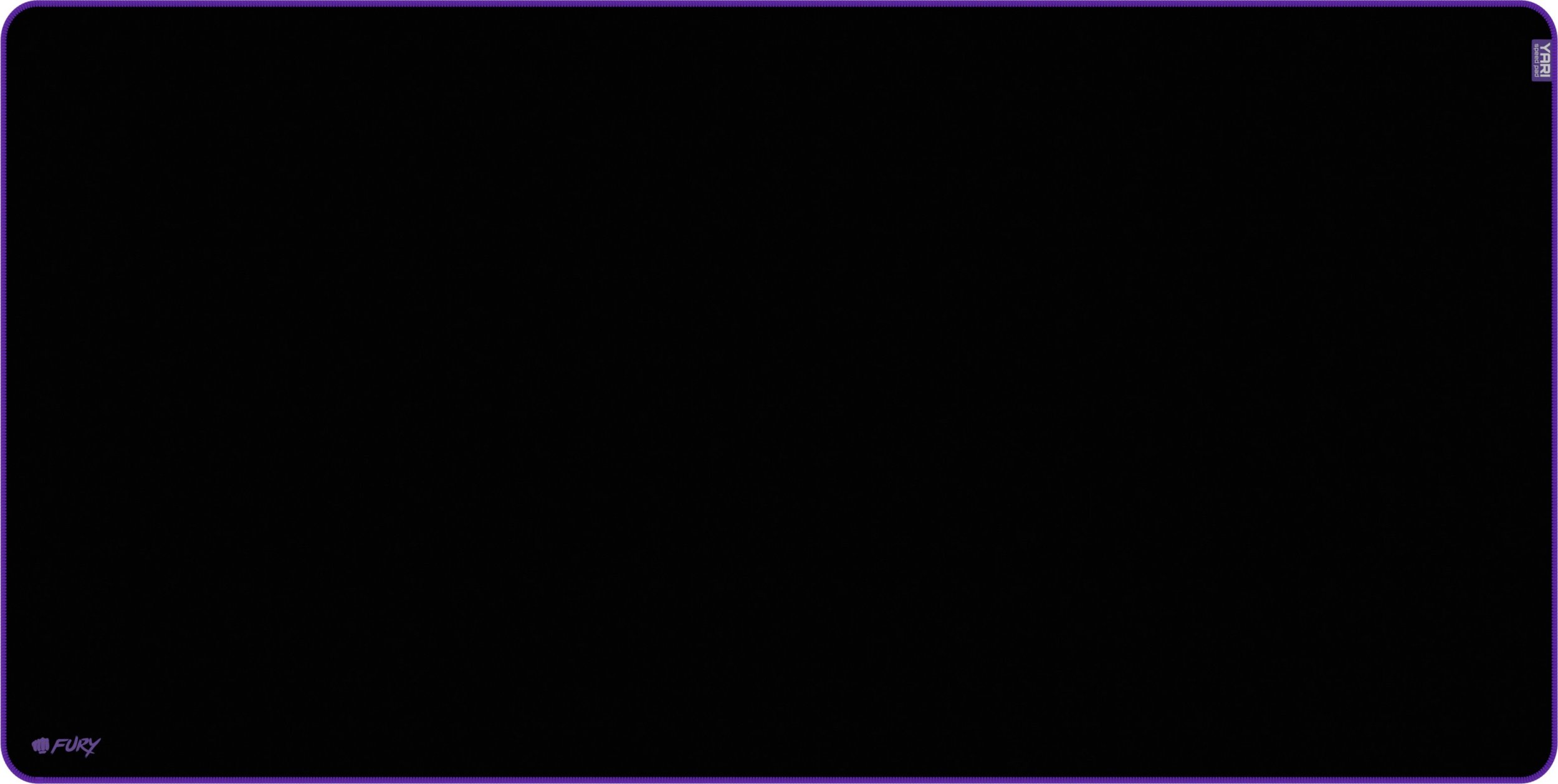 Fury Yari Speed XXL - Mouse pad - 1200 x 600 mm - Black/Purple