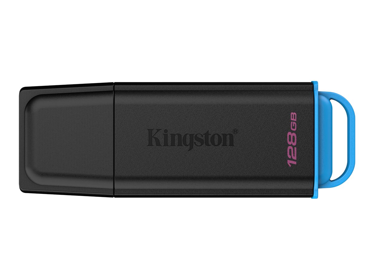 Kingston USB Flash Drive - DataTraveler Exodia - 128 GB - USB Type-A - Black
