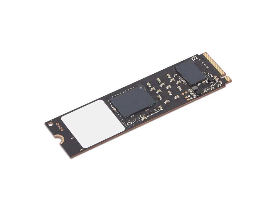 Lenovo SSD - ThinkPad - 1000 GB - SSD form factor M.2 2280 - Solid-state drive interface PCIe Gen4 NVMe - Read speed 3600 MB/s - Write speed 3000 MB/s