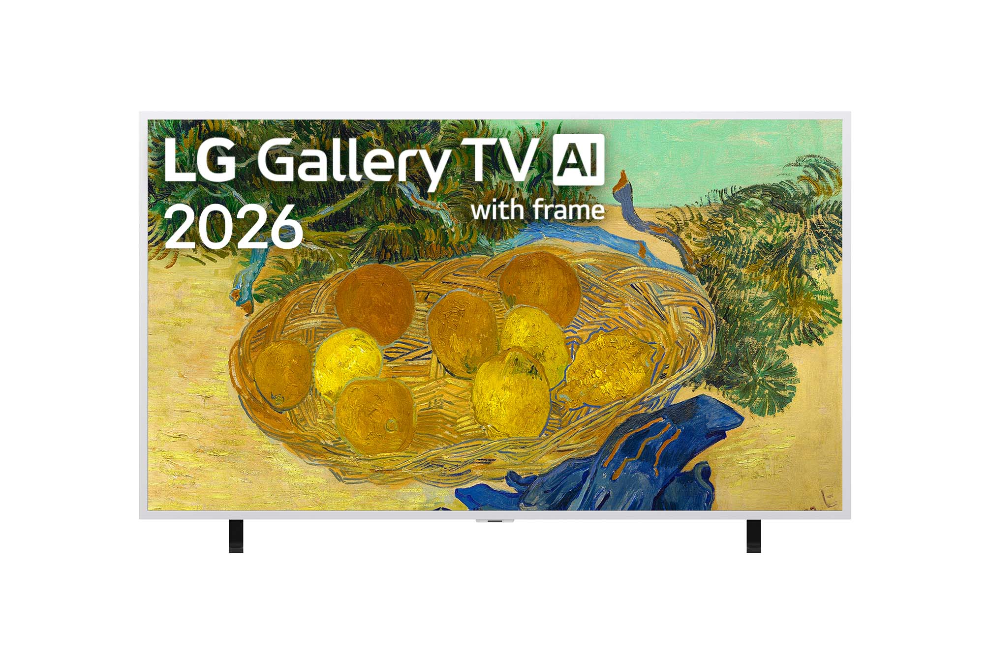 LG QNED 4K AI Gallery TV - 55LX7B6LA - 55 - Smart TV - webOS - UHD - Snow White