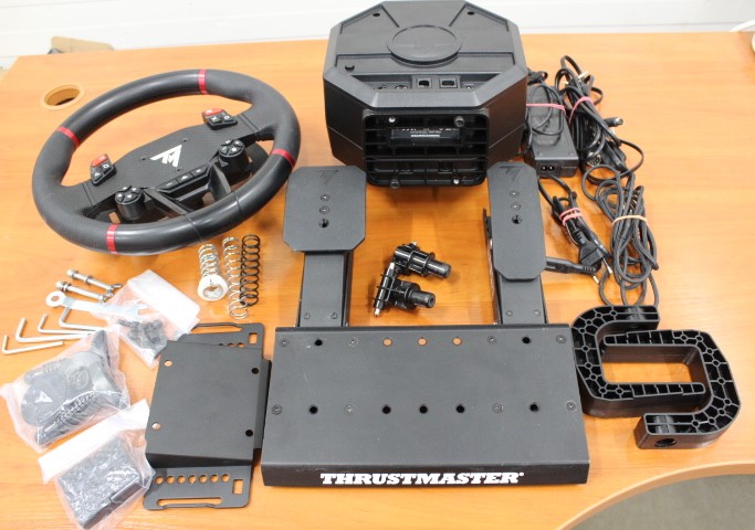 SALE OUT. - Thrustmaster Steering Wheel - T598 - REFURBISHED, WITHOUT MANUALS - Black