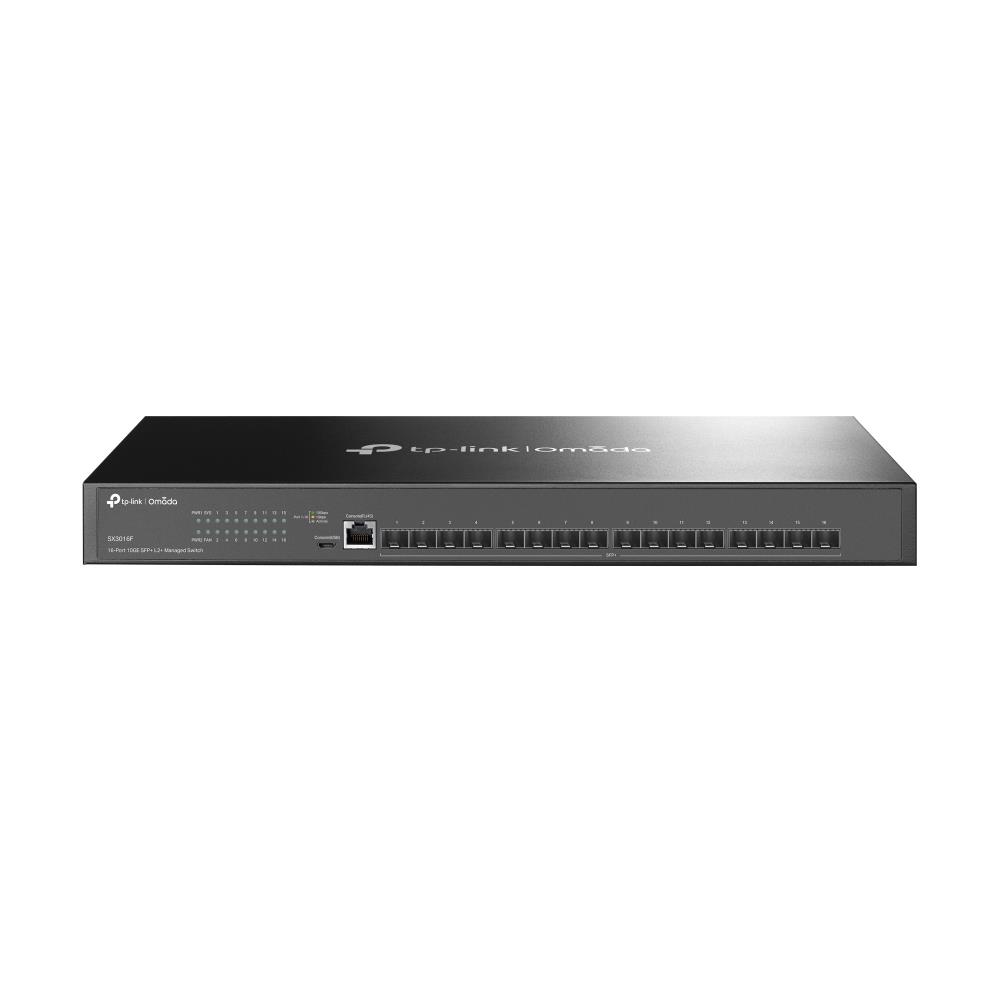 Switch|TP-LINK|Type L2|16x10GBASE-T/SFP+ Combo|1xRJ45|1|TL-SX3016F