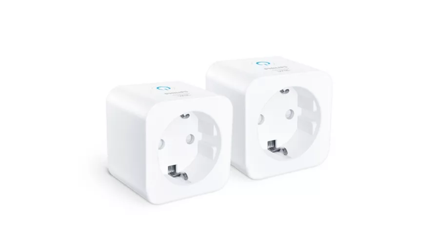 Philips Smart Smart Plug Matter Type F, Power Meter, 2-pack - White