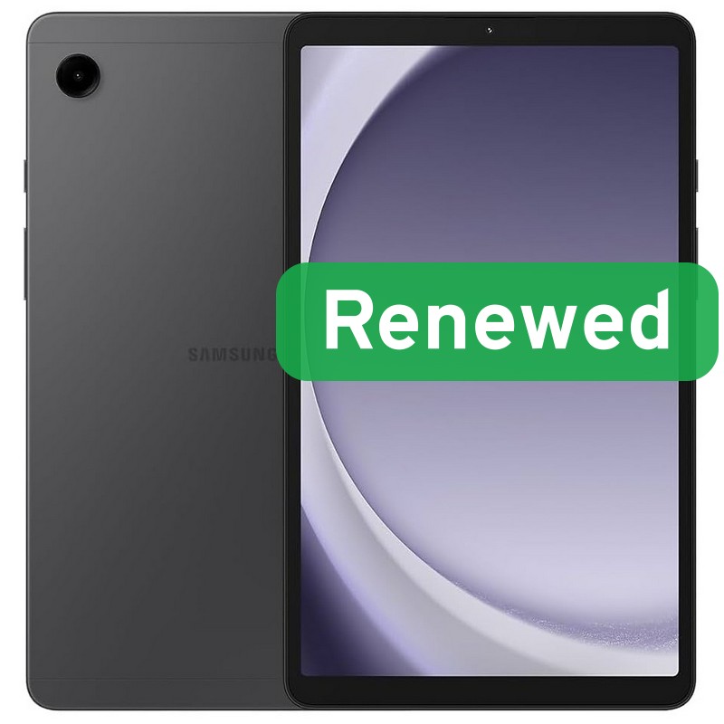 Samsung Renewed Grade Factory-sealed - Galaxy Tab A9 8.7 - Graphite - 64 GB - Android