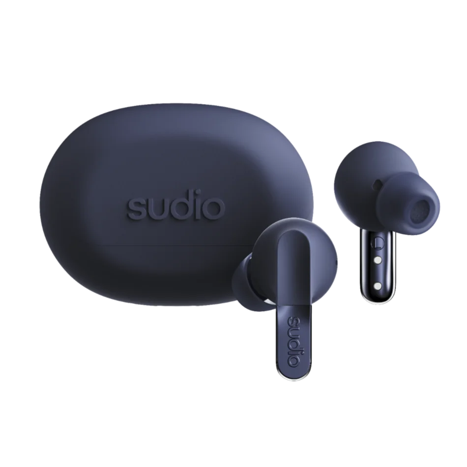 Sudio Earbuds - N3 Pro - Bluetooth - In-ear - Microphone - Midnight Navy - Noise canceling - Wireless