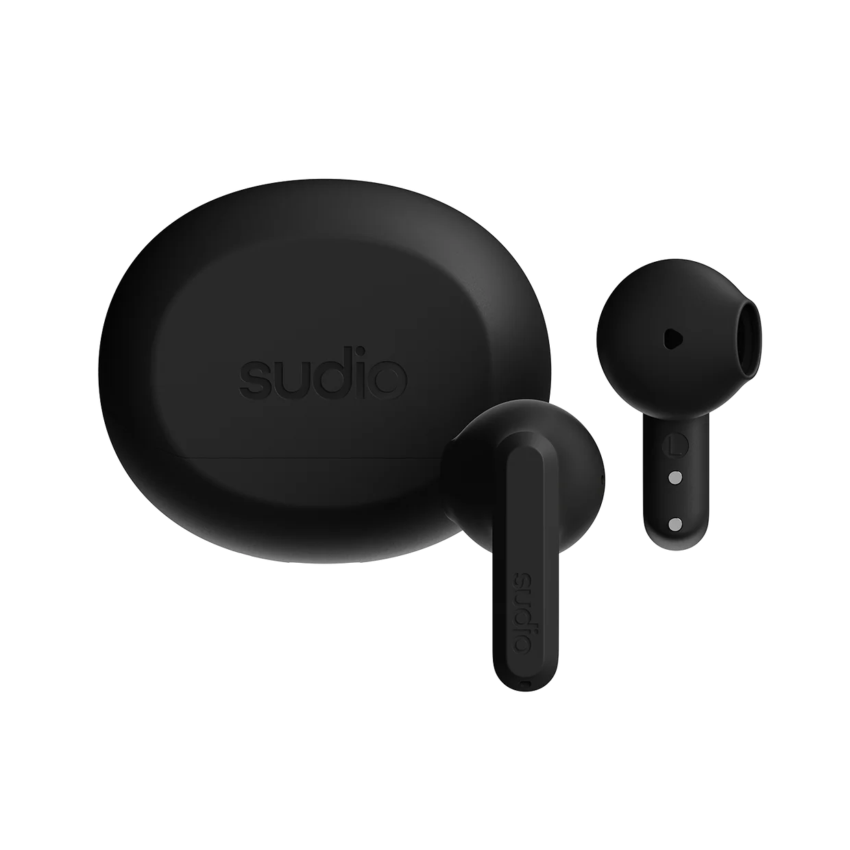 Sudio Earbuds - A3 - Bluetooth - In-ear - Microphone - Black - Wireless