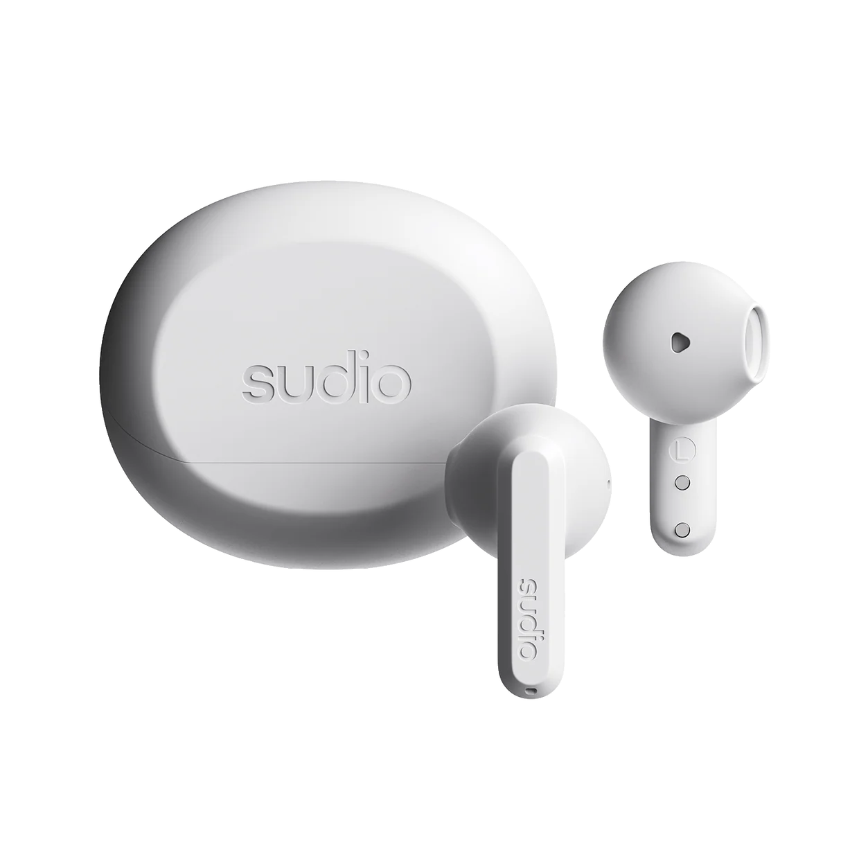 Sudio Earbuds - A3 - Bluetooth - In-ear - Microphone - White - Wireless