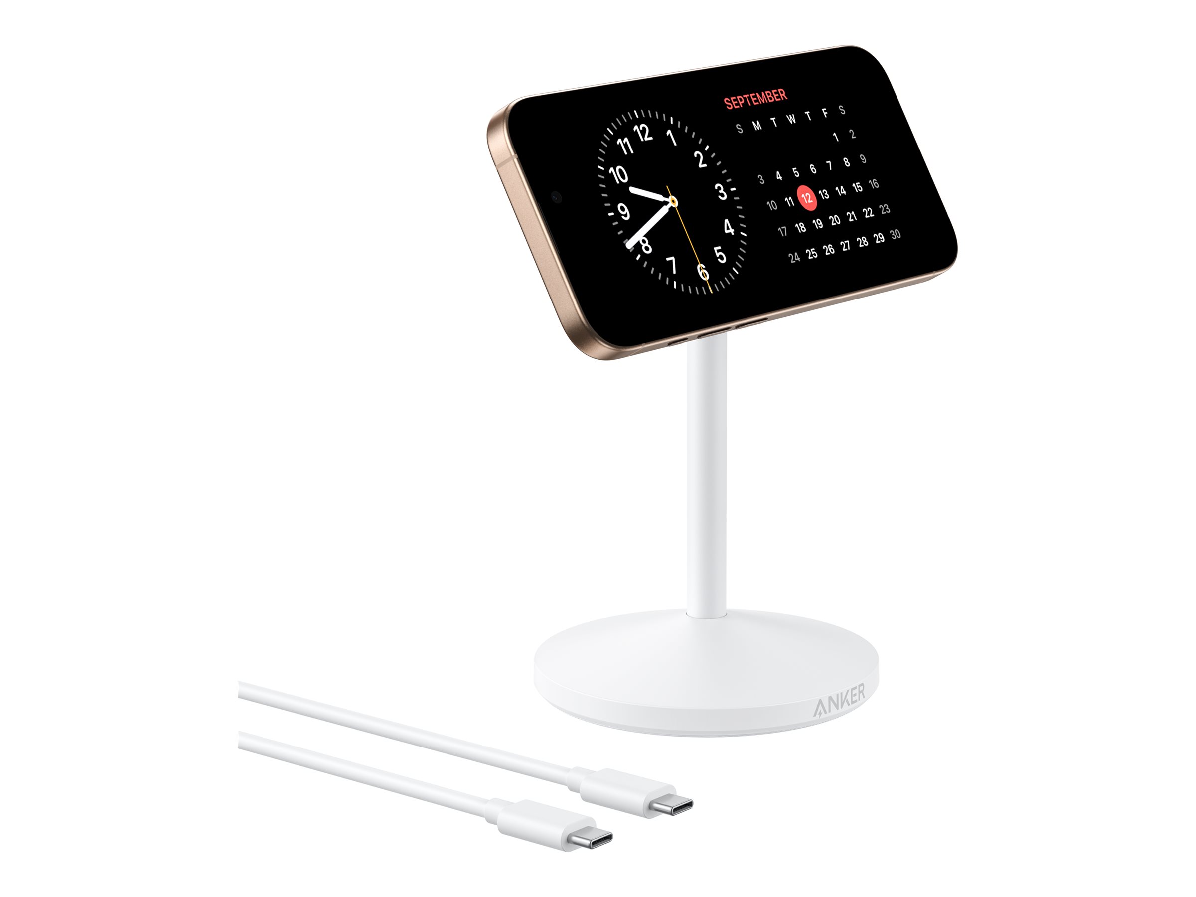 Anker MagGo Wireless Charger Single Stand White - Anker