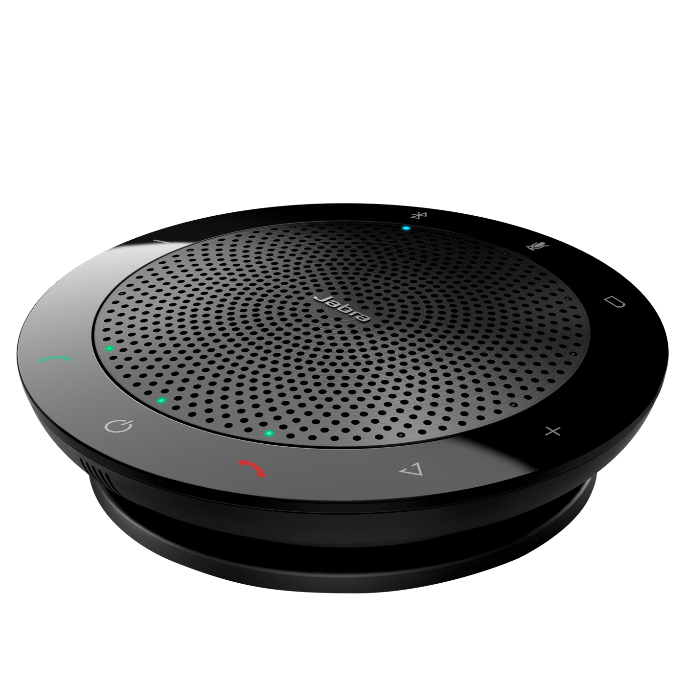 JABRA SPEAK 510 Speakerphone for UC & BT, USB Conference solution, 360-degree-microphone, Plug&Play, mute and volume button, Wideband, Bluetooth (up to 100 meters) .Version B: incl. Smart Button activated via JABRA Direct