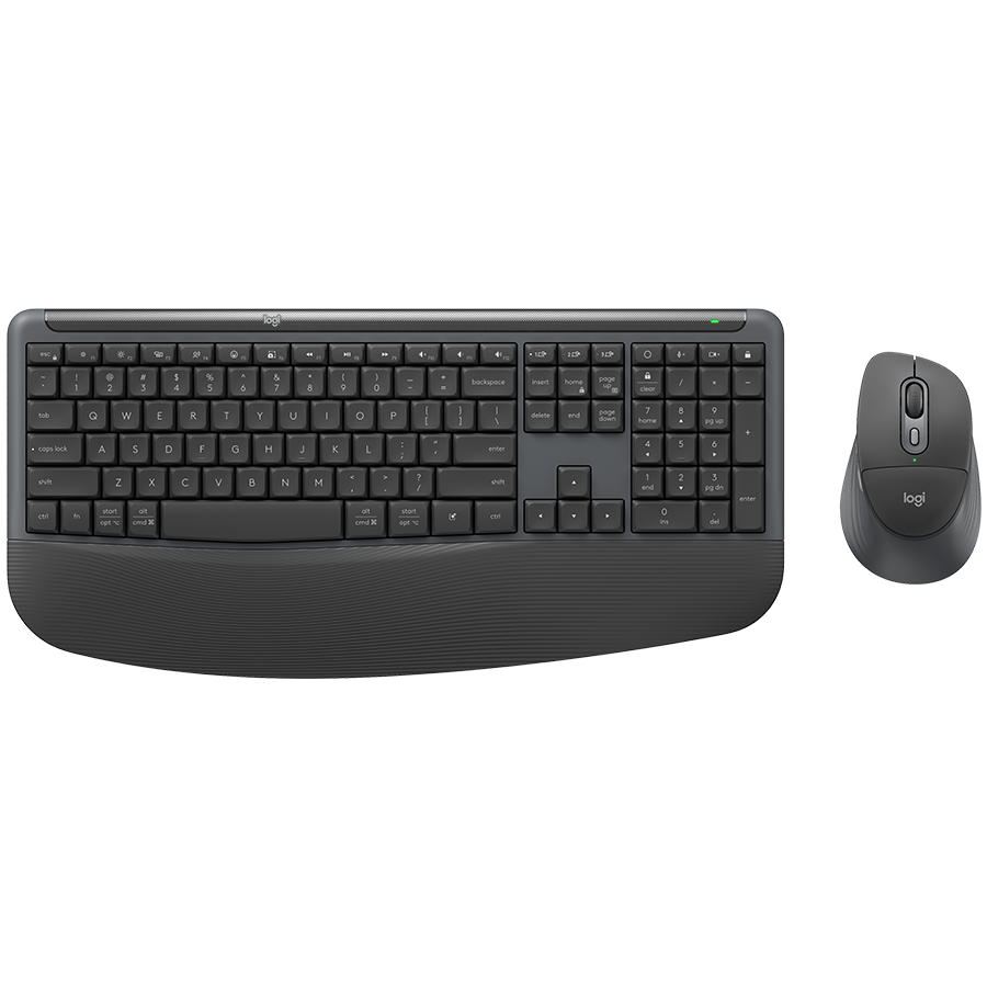 LOGITECH Signature Comfort Plus MK880 Wireless Combo - GRAPHITE - US INT'L - BT - INTNL - 973