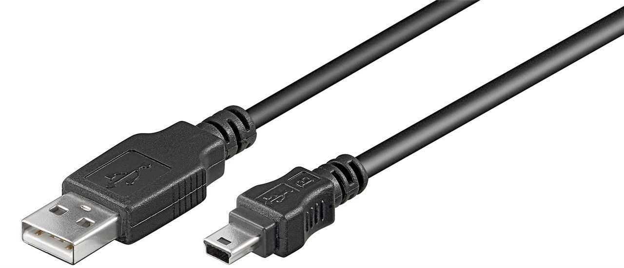 Goobay - USB 2.0 Hi-Speed cable - 50768 - USB-A to mini-USB USB 2.0 male (type A) - USB 2.0 mini male (type B, 5-pin)