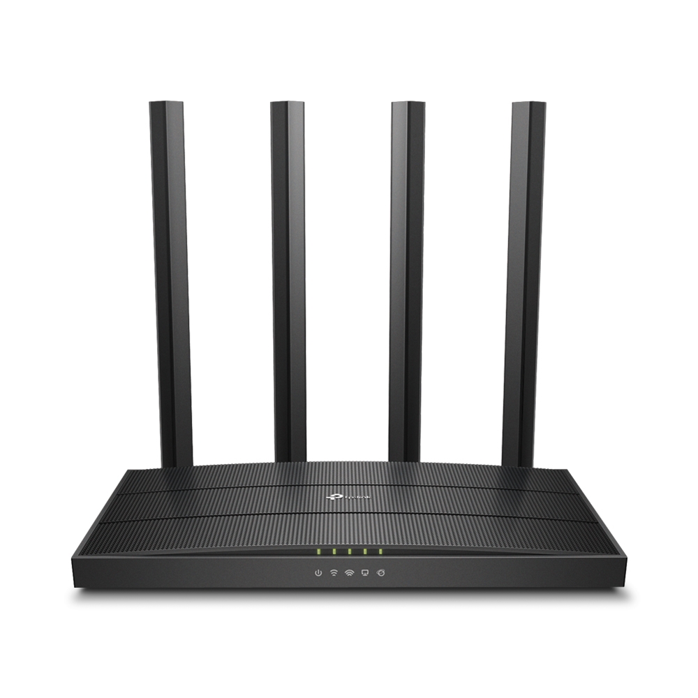 TP-LINK - Router - Archer C6 - 802.11ac - 300+867 Mbit/s - 10/100/1000 Mbit/s - Ethernet LAN (RJ-45) ports 4 - Mesh Support No - MU-MiMO Yes - No mobile broadband - Antenna type 4xExternal - No