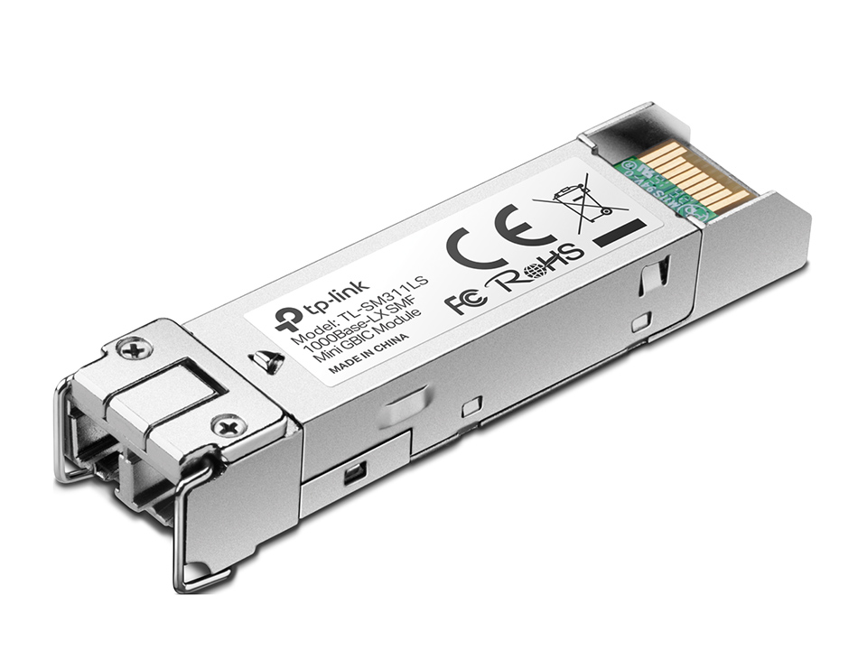 TP-link TL-SM311LS, Single-mode MiniGBIC module work with MC210CS - TP-LINK - MiniGBIC Module - TL-SM311LS - Single-Mode Fiber