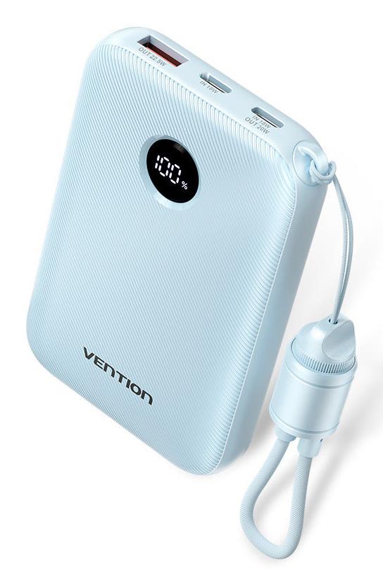 POWER BANK USB 10000MAH 22.5W/BLUE FKAL0-C VENTION