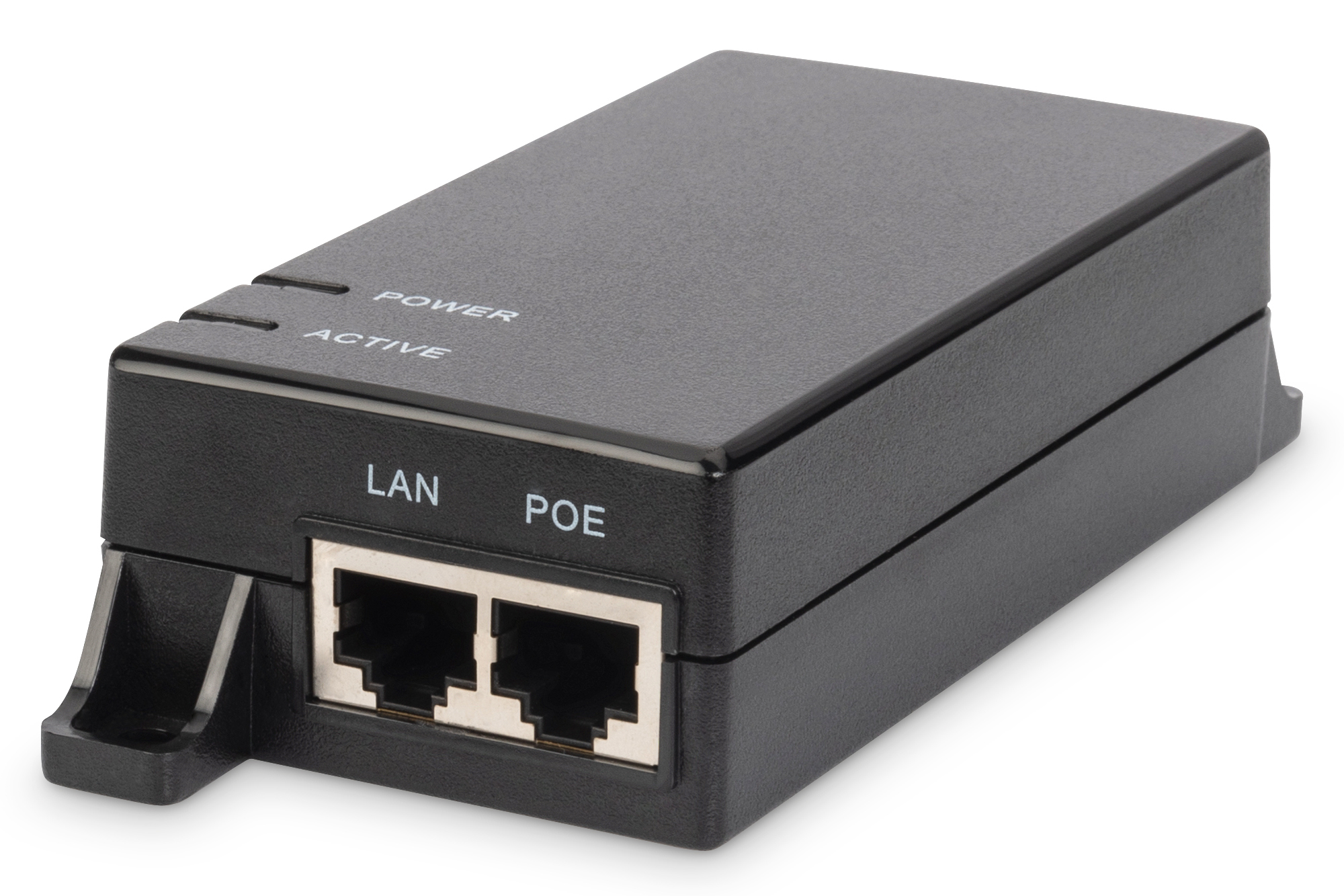 Digitus - Gigabit Ethernet PoE Injector - DN-95102-1 - 10/100/1000 Mbit/s - Ethernet LAN (RJ-45) ports 1xRJ-45 10/100/1000 Mbps Gigabit