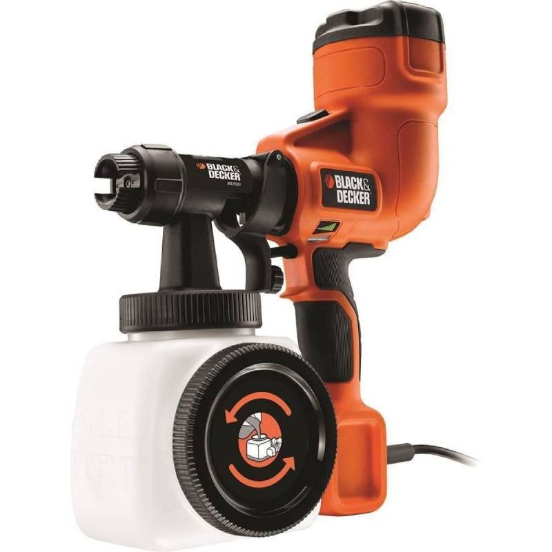BLACK & DECKER - Paint Spray Gun, 1200 ml - HVLP200-QS