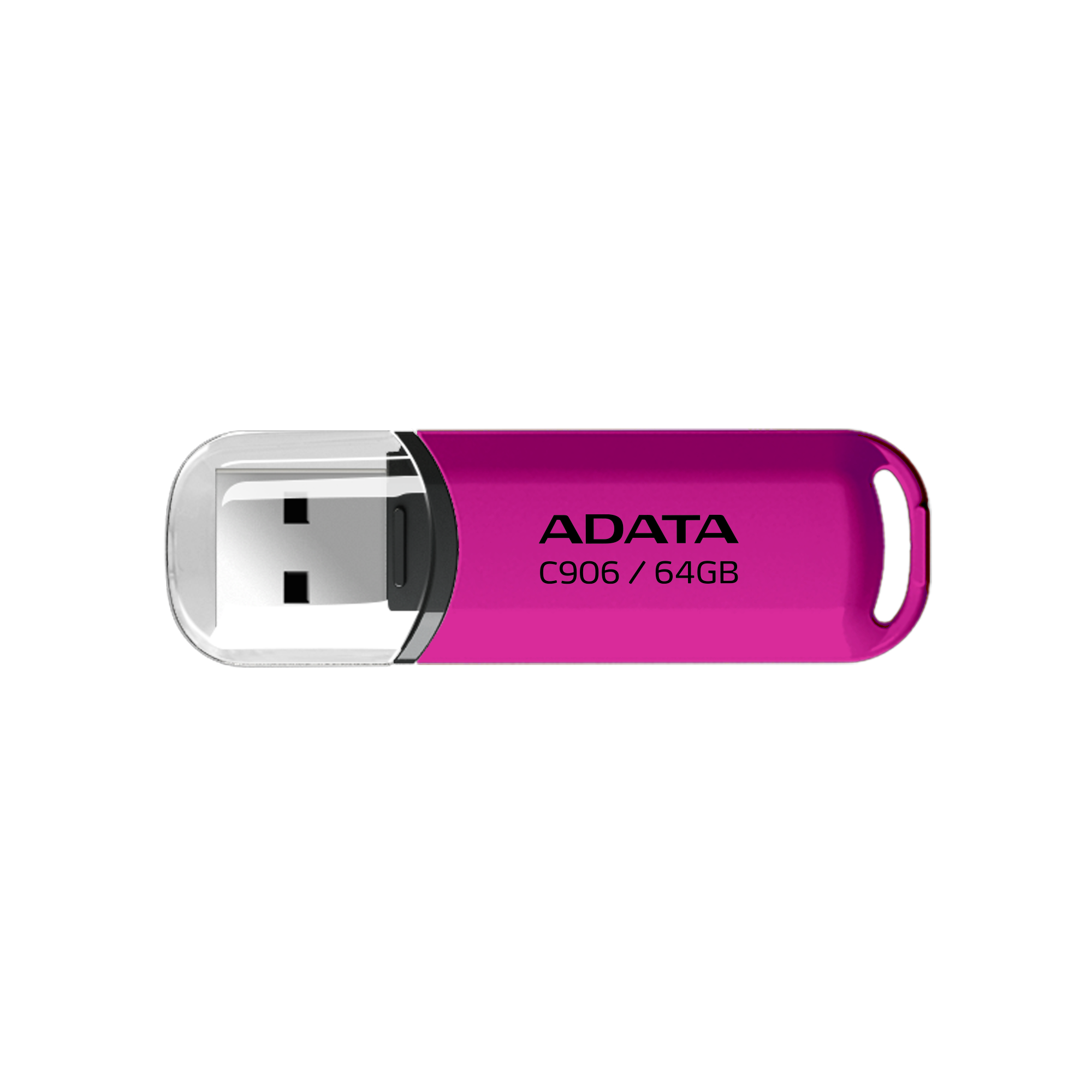 ADATA - USB Flash Drive - C906 - 64 GB - USB Type-A - Pink