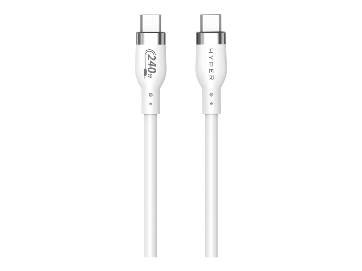 Hyper - 2M Silicone 240W USB-C Charging Cable - USB-C to USB-C