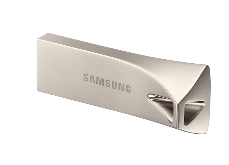 Samsung - Flash Drive Bar Plus - MUF-512BE3/APC - 512 GB - USB Type-A - Silver