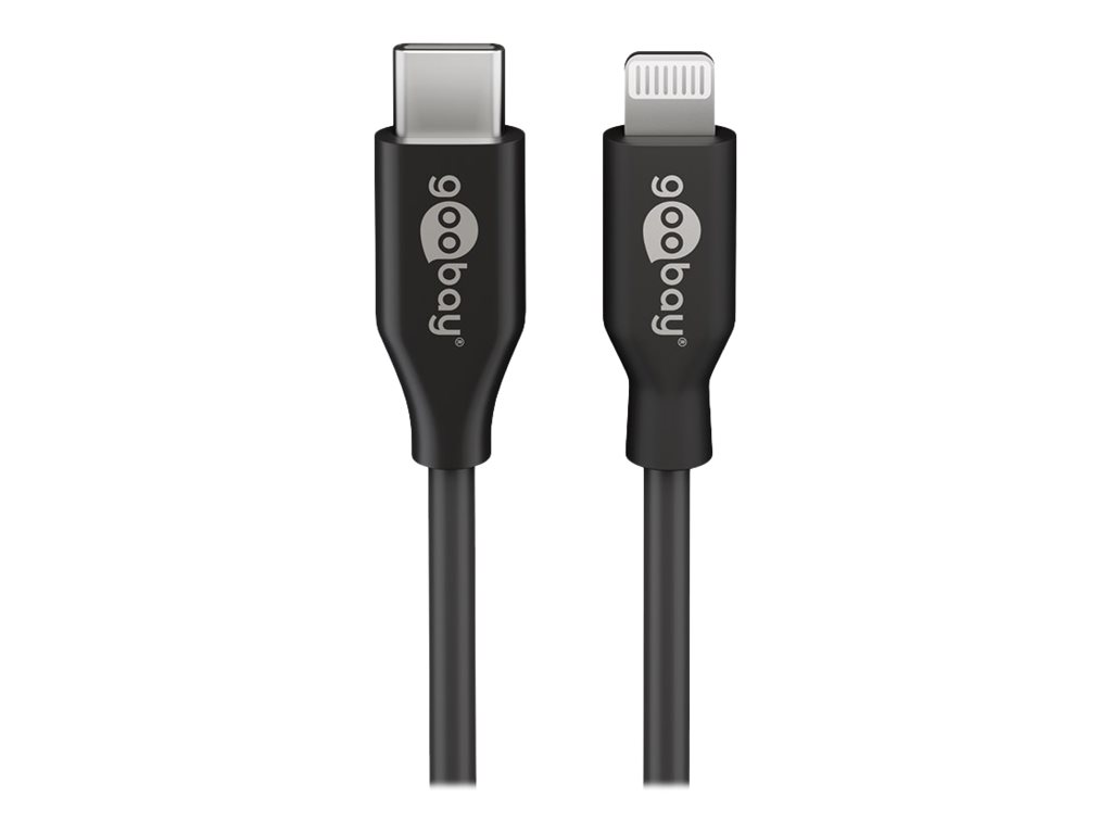 Goobay - Lightning USB-C Charging and Sync Cable - Round cable