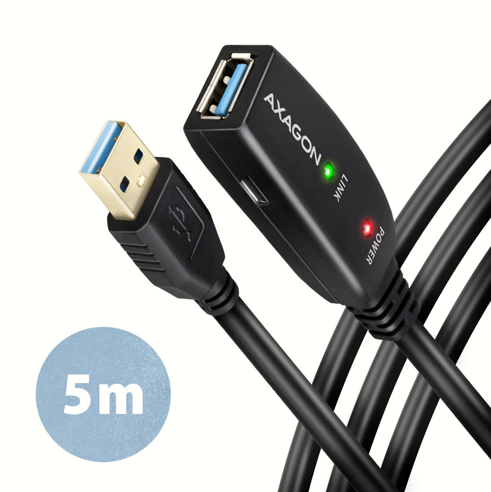 AXAGON - Active extension USB 3.2, 5 m - ADR-305