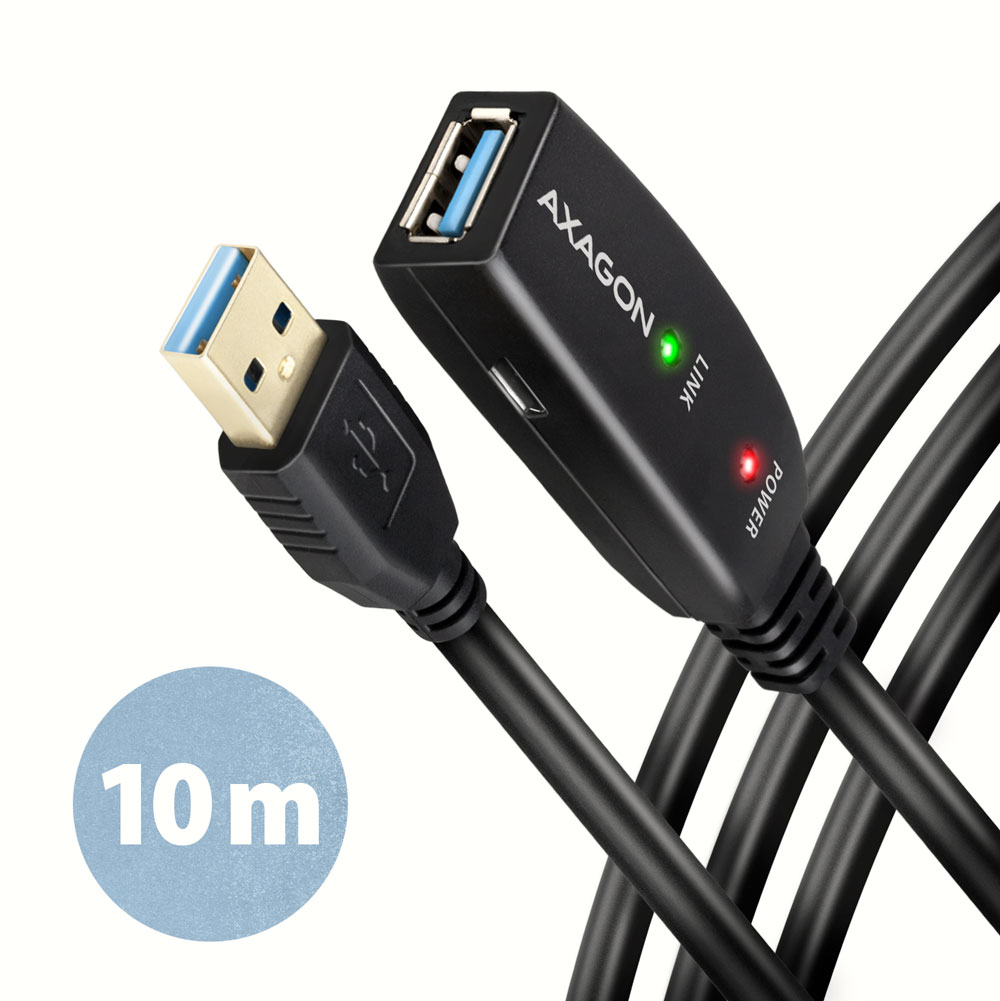 AXAGON - Active extension USB 3.2 Gen 1, 10 m - ADR-310