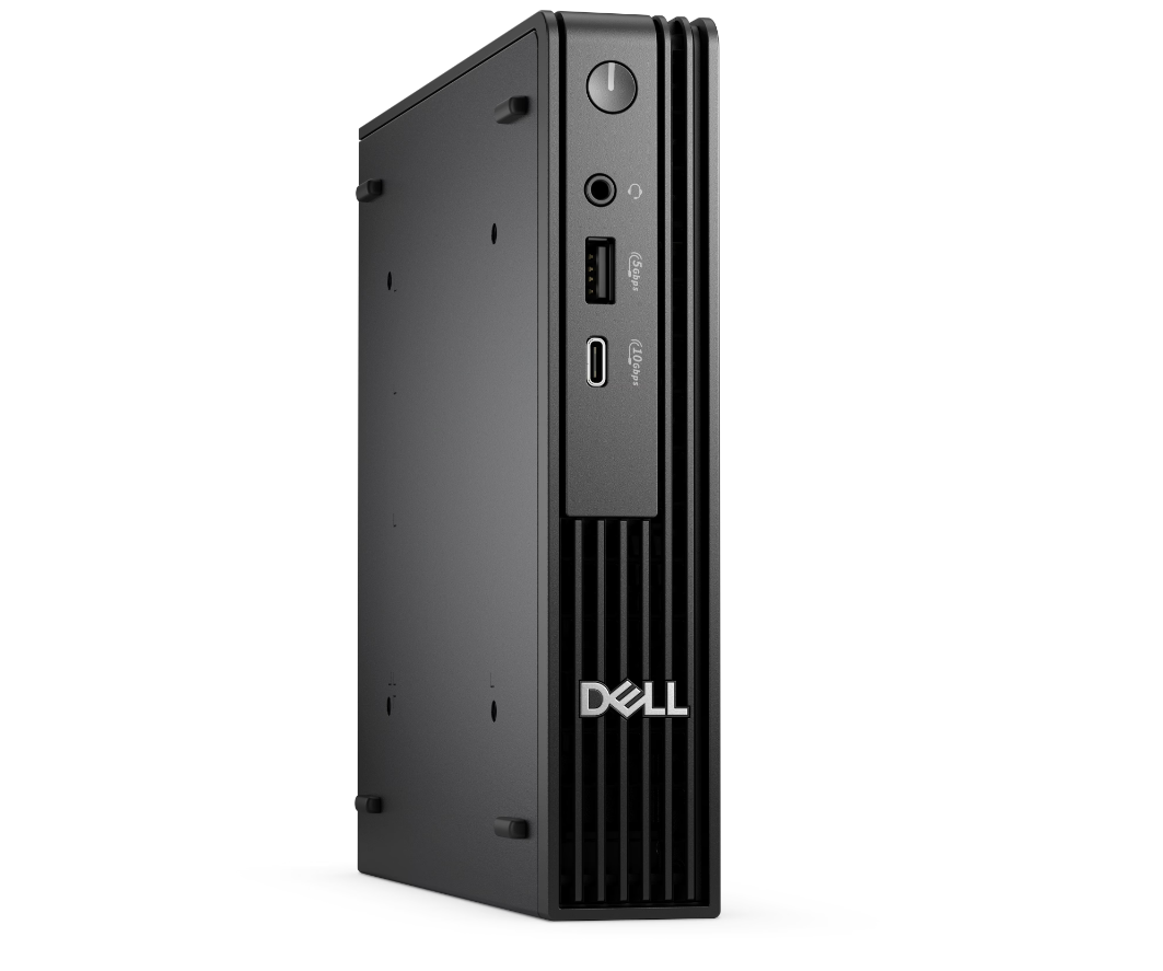 Dell Pro - QCM1250 - Desktop - Micro - Intel Core i3 - i3-1400T - Internal memory 16 GB - DDR5 - Solid-state drive capacity 512 GB - Keyboard language No keyboard - Ubuntu - Warranty 36 month(s)
