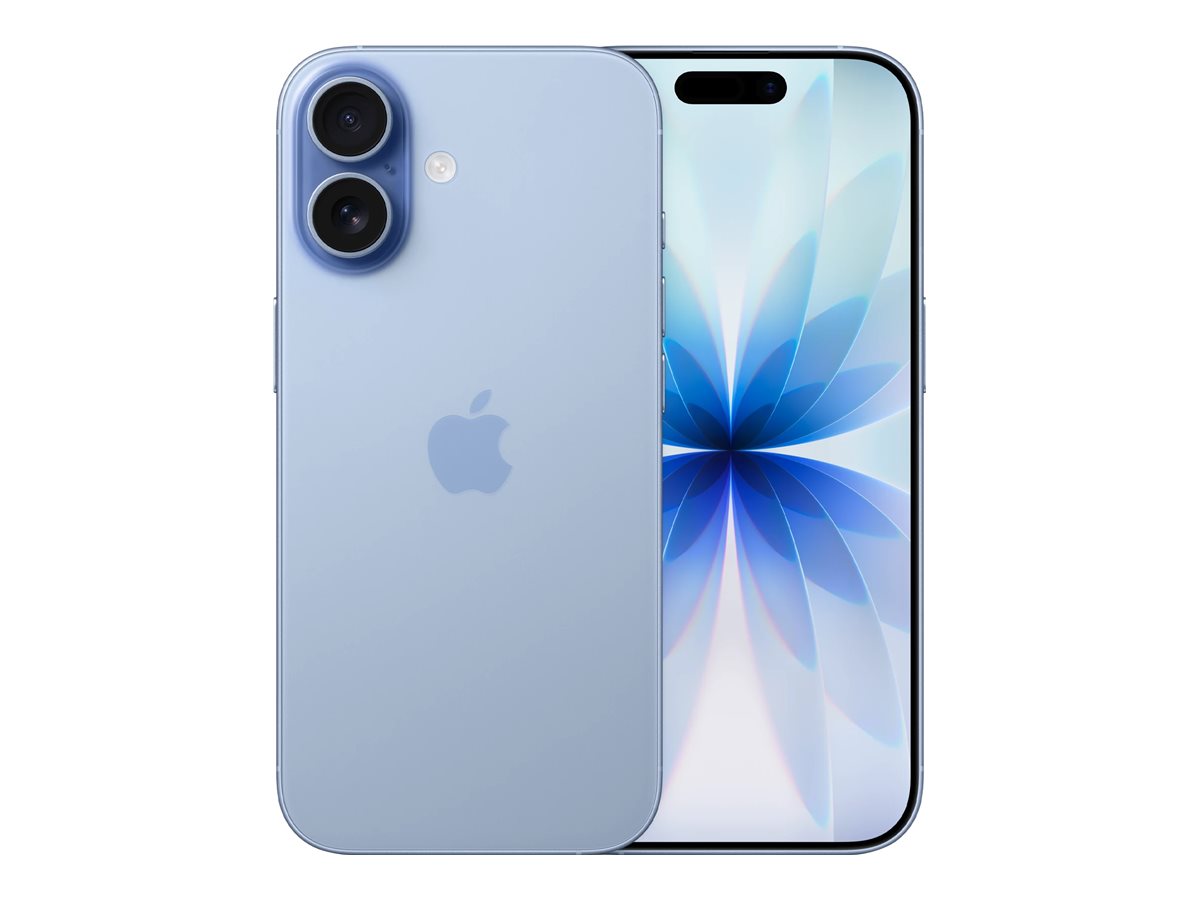Apple - iPhone 17 - Mist Blue - 6.3 " - Super Retina XDR display - 2622 x 1206 pixels - A19 - Internal RAM 8 GB - 256 GB - Dual SIM - 5G - Main camera resolution 48+48 MP - Secondary camera resolution 18 MP - iOS