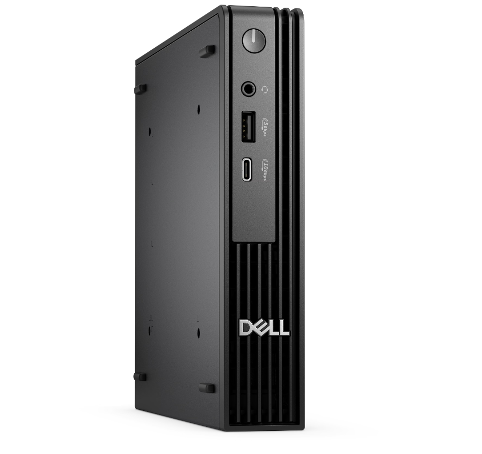 Dell Pro - QCM1250 - Desktop - Micro - Intel Core i3 - i3-14100T - Internal memory 16 GB - DDR5 - Solid-state drive capacity 512 GB - Keyboard language No keyboard - Windows 11 Pro - Warranty 36 month(s)