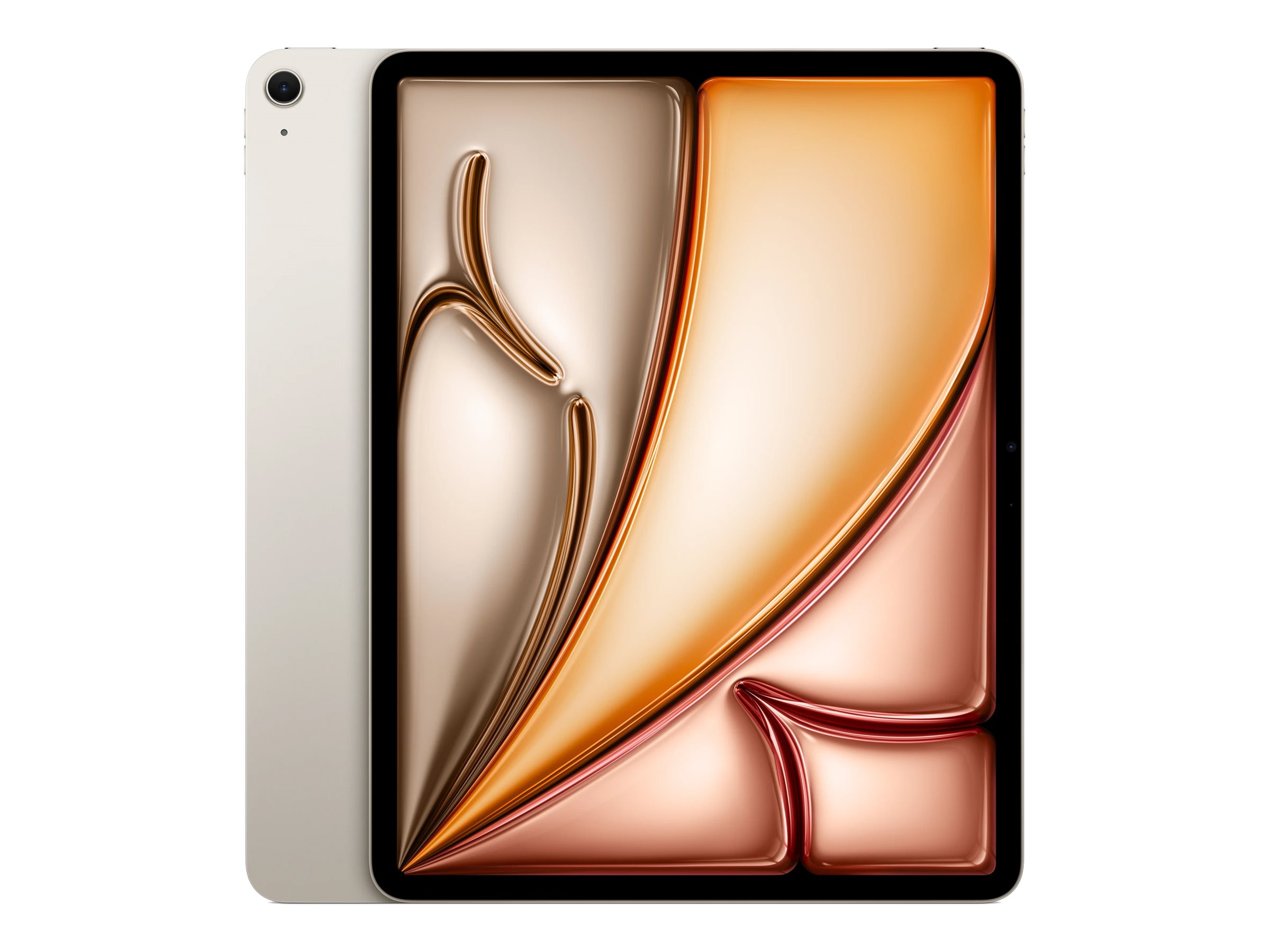 Apple - iPad Air - Starlight - 13 " - 2732 x 2048 pixels - IPS - Apple - 12 GB - M4 - 128 GB - Wi-Fi - Front camera - 12 MP - Rear camera - 12 MP - Bluetooth - 6.0 - iPadOS - 26