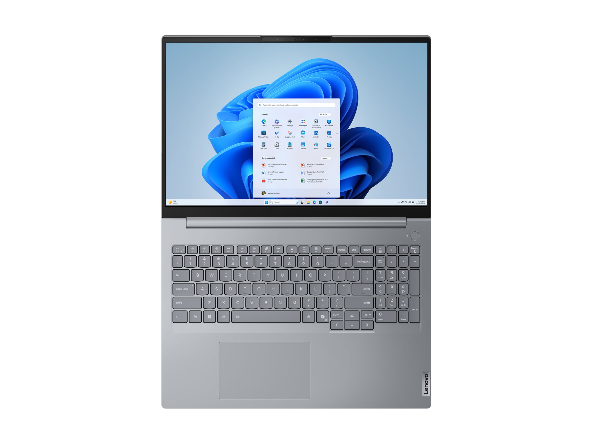 Lenovo ThinkBook 16 G8 IAL Intel - Arctic Grey - 16 " - IPS - WUXGA - 1920 x 1200 pixels - Anti-glare - Intel Core Ultra 9 - 185H - 16 GB - SODIMM DDR5 - Solid-state drive capacity 512 GB - Intel Arc Graphics Functions as Intel Graphics - Windows 11 Pro |