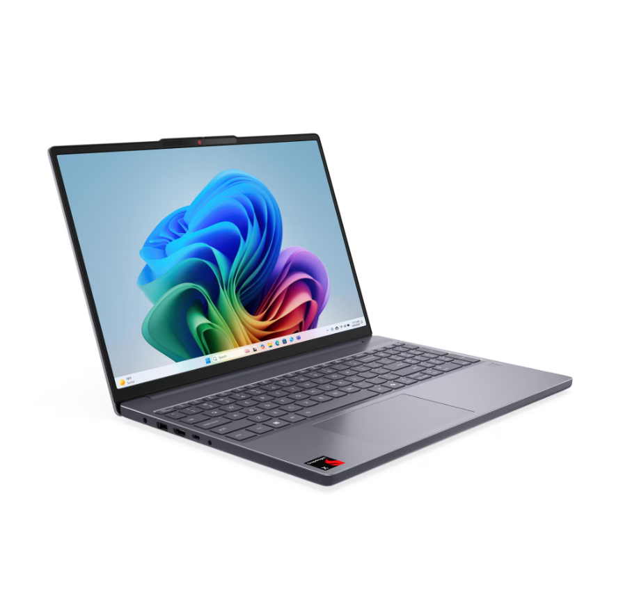 Lenovo IdeaPad Slim 3 15Q8X10 - Luna Grey - 15.3 " - IPS - WUXGA - 1920 x 1200 pixels - Anti-glare - Snapdragon X - X1-26-100 - 16 GB - Soldered LPDDR5X - Solid-state drive capacity 512 GB - Qualcomm Adreno GPU - Windows 11 Home - 802.11ax - Bluetooth ver