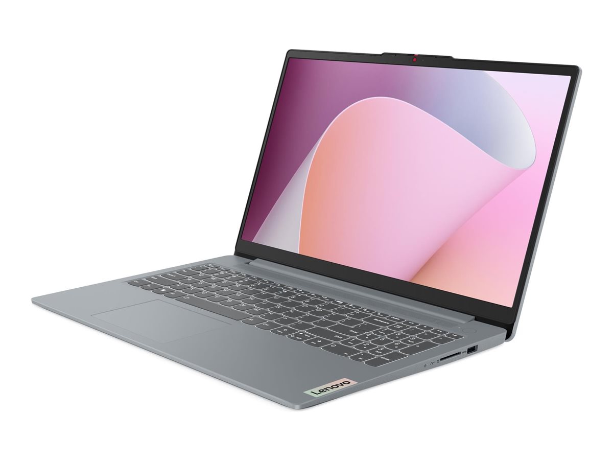 Lenovo IdeaPad Slim 3 15AMN8 AMD - Arctic Grey - 15.6 " - IPS - FHD - 1920 x 1080 pixels - Anti-glare - AMD Ryzen 5 - 40 - 16 GB - Soldered LPDDR5 - Solid-state drive capacity 512 GB - AMD Radeon 610M Graphics - Windows 11 Home - 802.11ax - Bluetooth vers