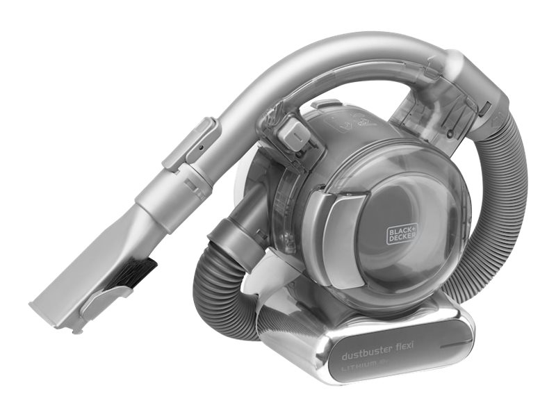 BLACK & DECKER Vacuum Cleaner - PD1820L-QW - Cordless - Handheld - 25 W - 18 V - Operating time (max) 15 min - Silver