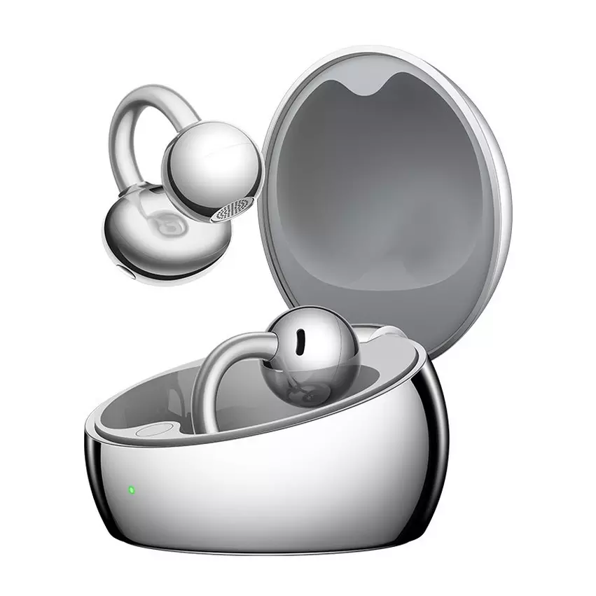 Huawei Earphones - FreeClip 2 - Bluetooth - Open ear - Microphone - Space Silver - Noise canceling - Noise reduction - Wireless
