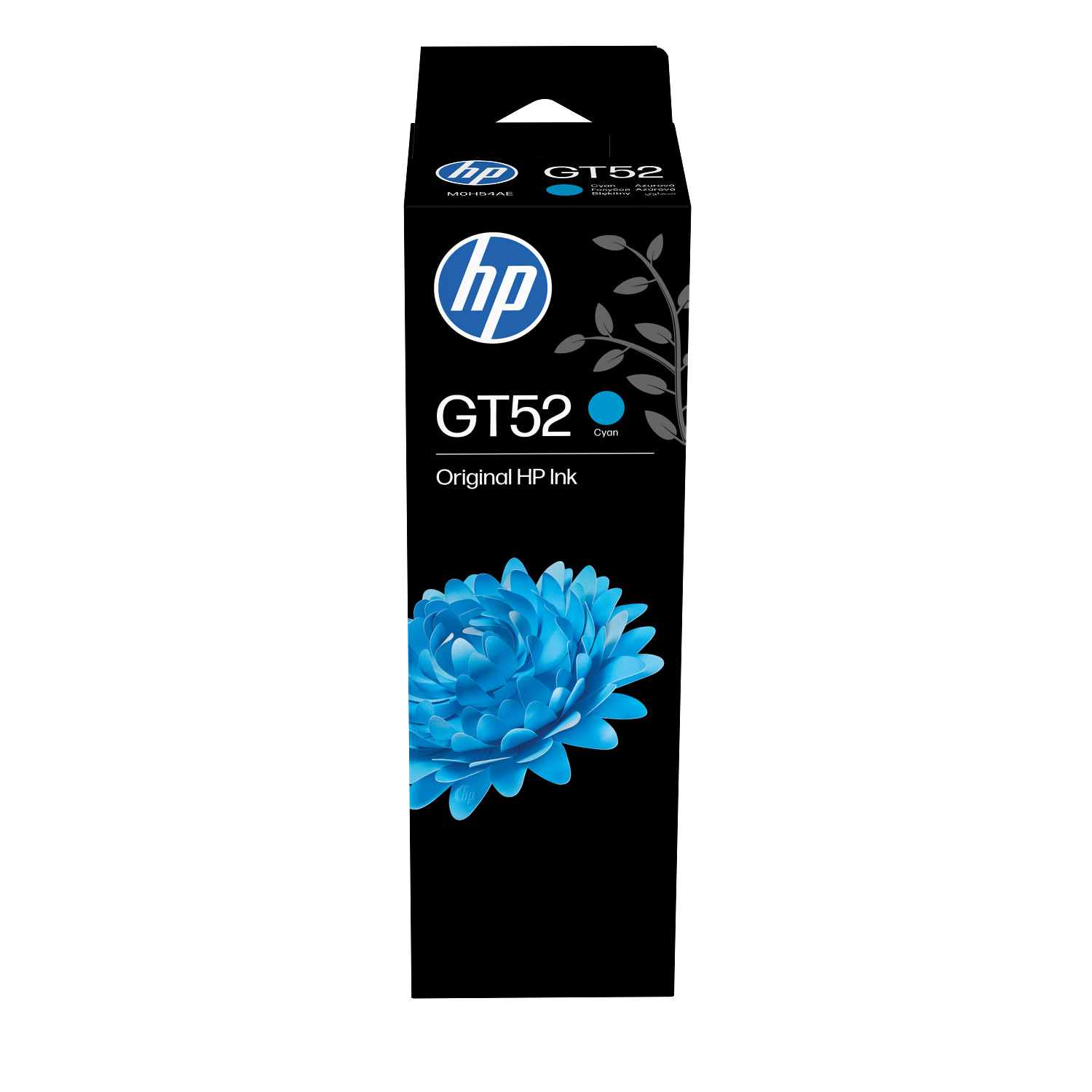 HP GT52 Cyan Ink Bottle, 8000 pages, for HP DeskJet GT series, Cronos