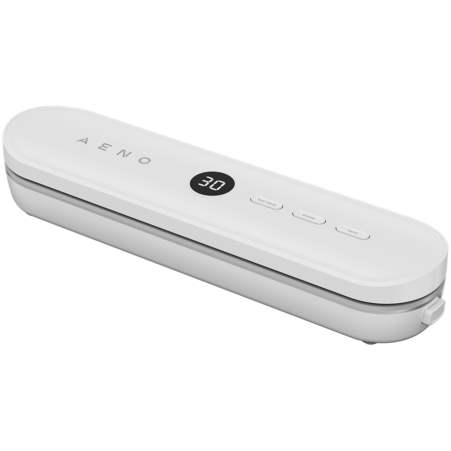 AENO VS3 Vacuum Sealer, LED Display, 80W, 65kPa (+/-5kPa), White