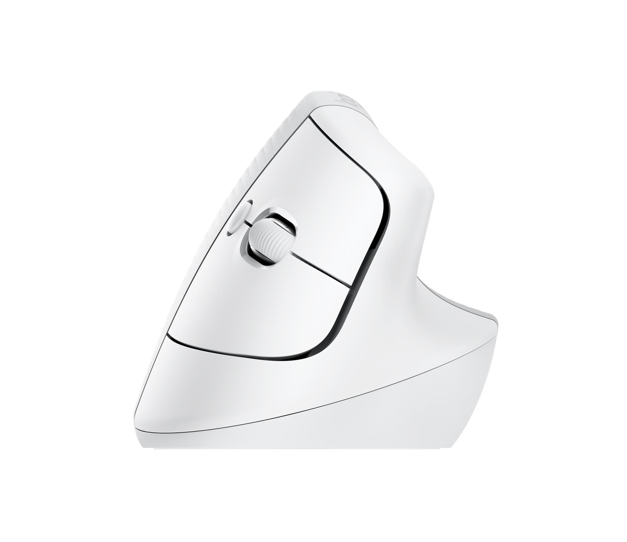 MOUSE USB WRL LIFT RIGHT/WHITE 910-006475 LOGITECH