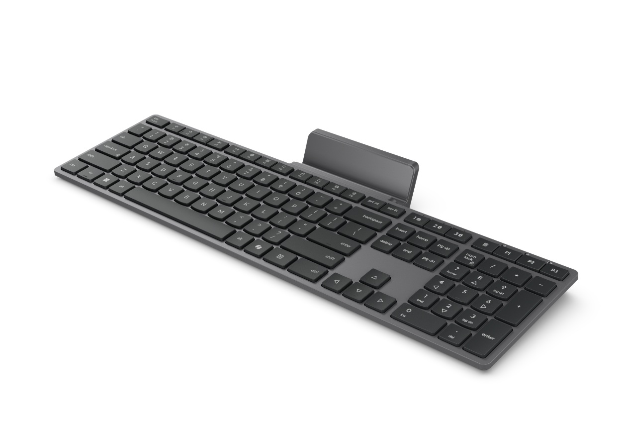 Lenovo - 700 Modern Multi-Device - Keyboard - Wireless - Lithuanian - Bluetooth - Luna Grey