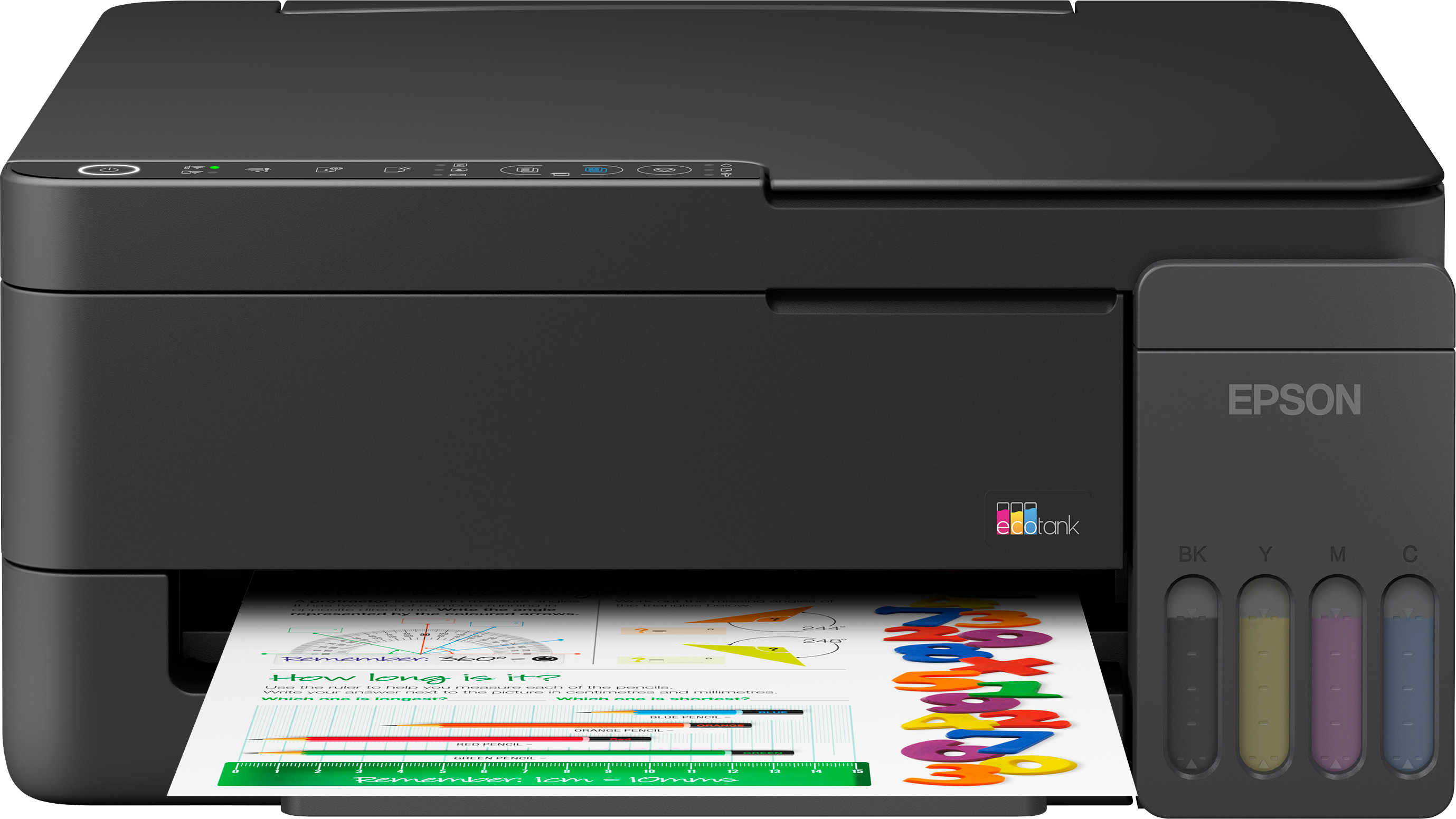Epson EcoTank - L3350 - Inkjet - Colour - Multifuction Printer - A4 - Wi-Fi - Black