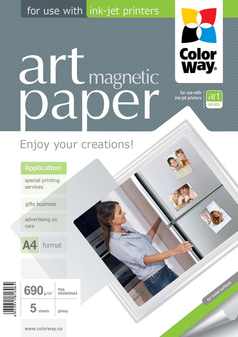 ART Glossy - 690 g/m² - A4 - Magnetic Photo Paper