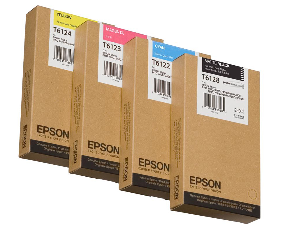 Epson T612400 - Ink cartrige - Yellow