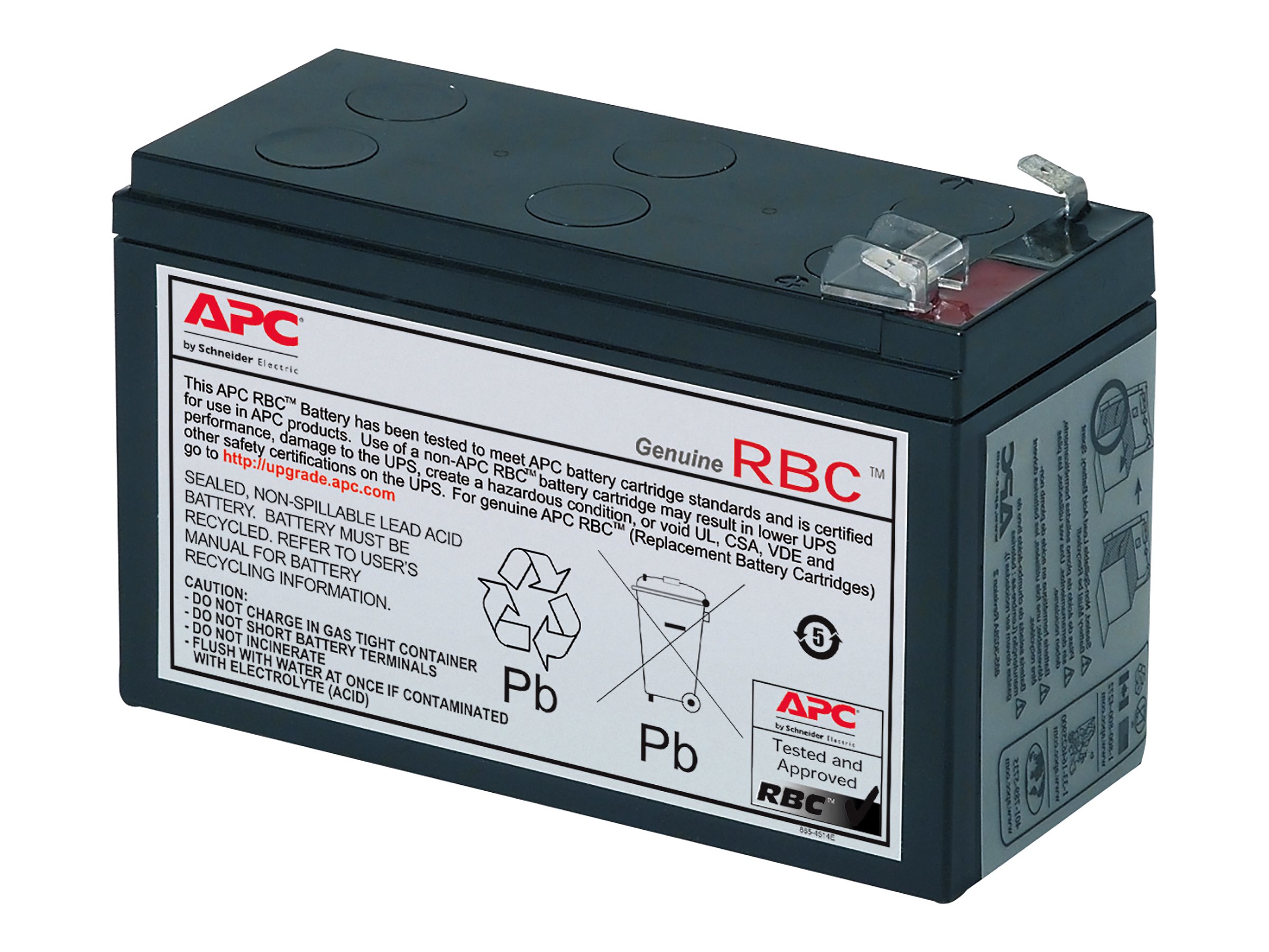 Replacement Battery Cartridge - RBC17 - Schneider Electric