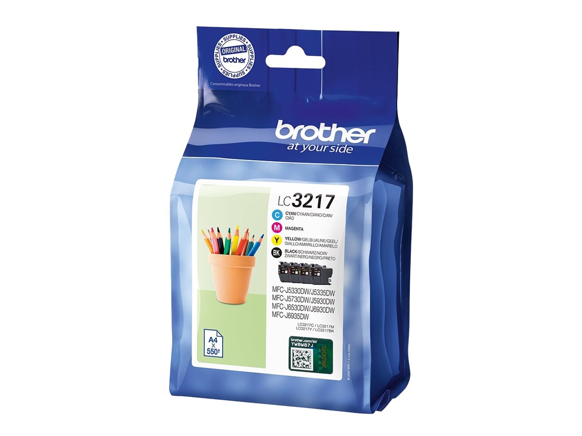 Brother LC3217 - Ink cartridge - Black/Yellow/Cyan/Magenta