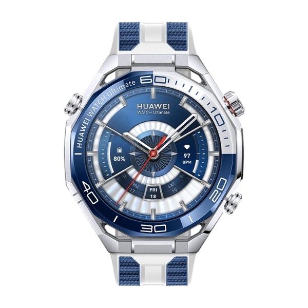 Huawei Ultimate 2 - Smart watch - GPS (satellite) - AMOLED - 1.5 inches - Waterproof - Blue