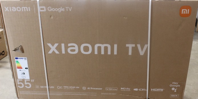SALE OUT. Xiaomi TV S Pro Mini LED 55 2026 4K UHD (3840 x 2160) - SALE OUT. Xiaomi TV - S Pro 2026 - 55 - Smart TV - Google TV - Grey - DAMAGED PACKAGING