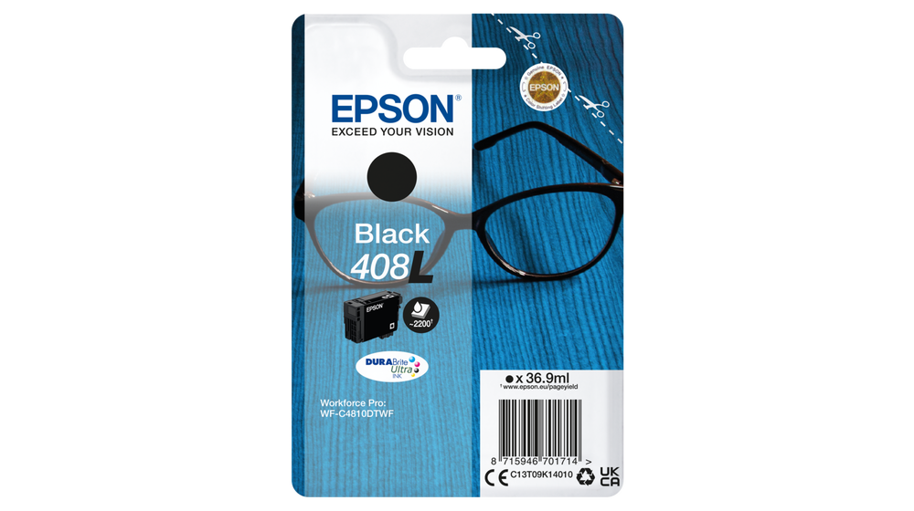 Epson 408L - DURABrite Ultra Ink - Black