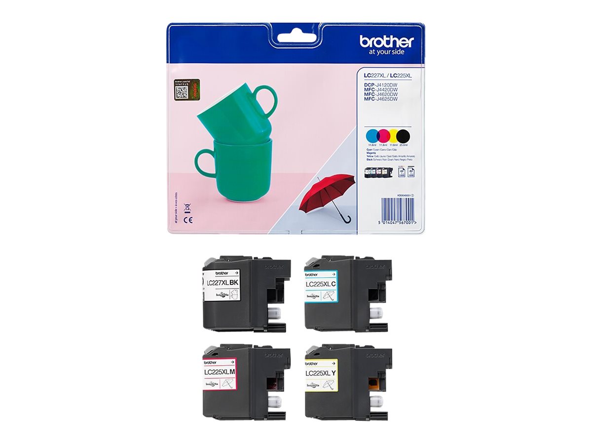 Brother LC227XLVALBP, Multipack Value Ink Cartridge - Brother