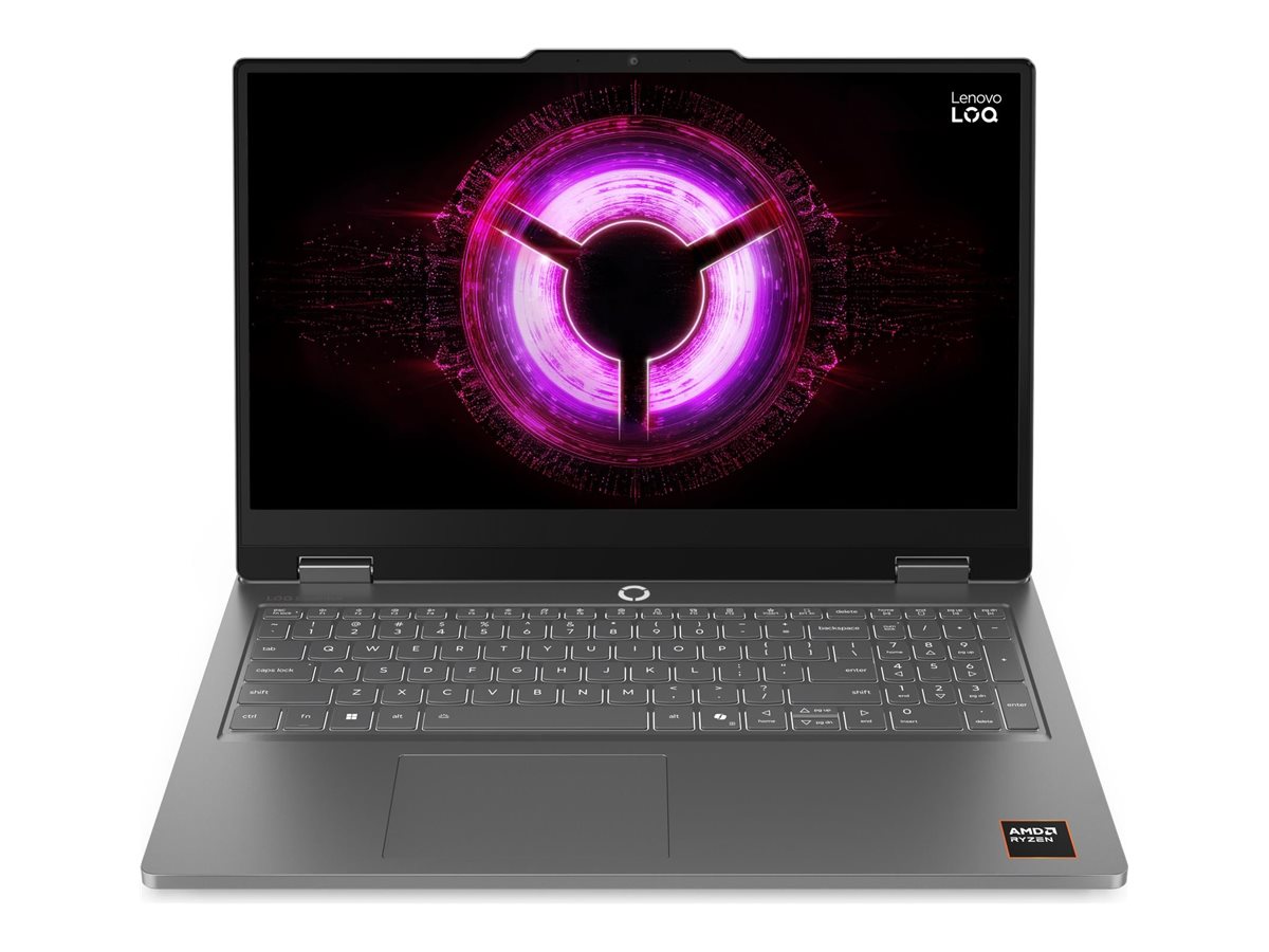 Lenovo LOQ Essential 15ARP11 AMD - Luna Grey - 15.6 " - IPS - FHD - 1920 x 1080 pixels - Anti-glare - AMD Ryzen 7 - 170 - 16 GB - SODIMM DDR5 - Solid-state drive capacity 512 GB - NVIDIA GeForce RTX 5060 - GDDR7 - 8 GB - Windows 11 Home - 802.11ax - Bluet